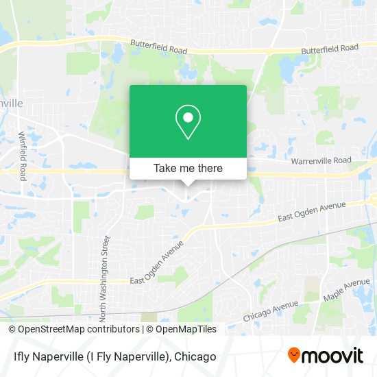 Ifly Naperville (I Fly Naperville) map