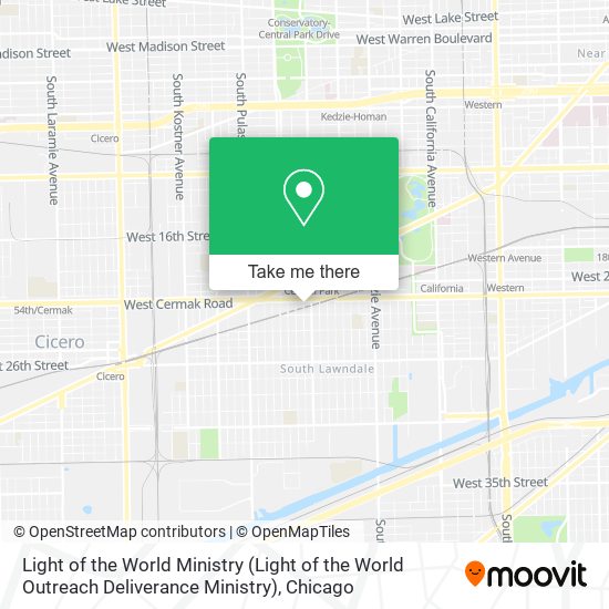 Light of the World Ministry (Light of the World Outreach Deliverance Ministry) map