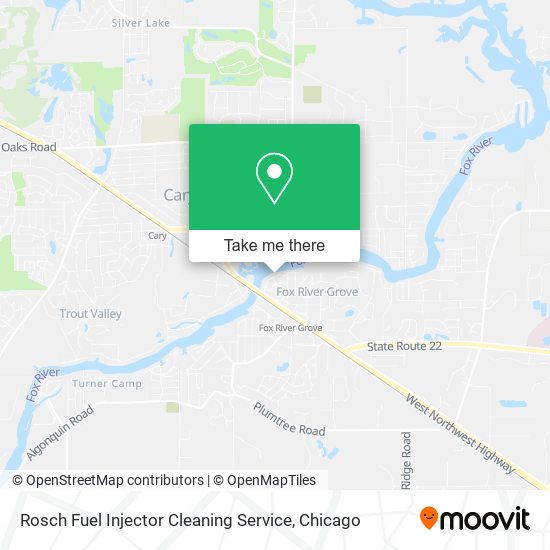 Mapa de Rosch Fuel Injector Cleaning Service