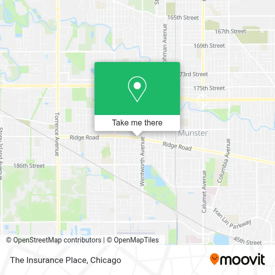 The Insurance Place map