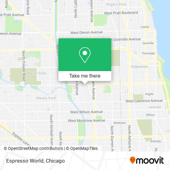 Mapa de Espresso World