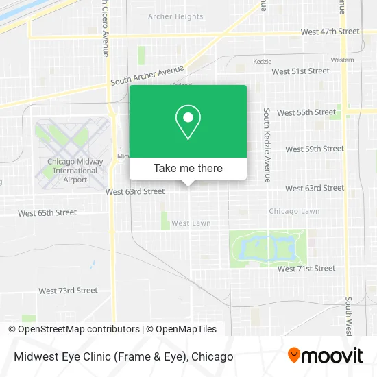 Midwest Eye Clinic (Frame & Eye) map