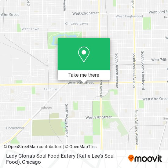 Lady Gloria's Soul Food Eatery (Katie Lee's Soul Food) map