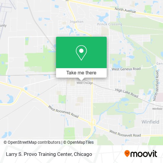 Larry S. Provo Training Center map