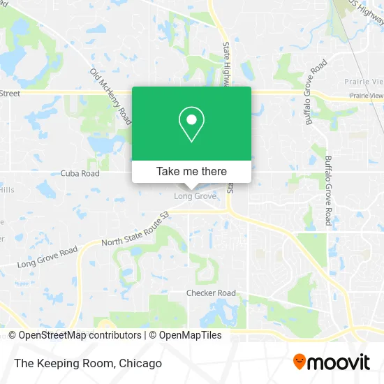 The Keeping Room map