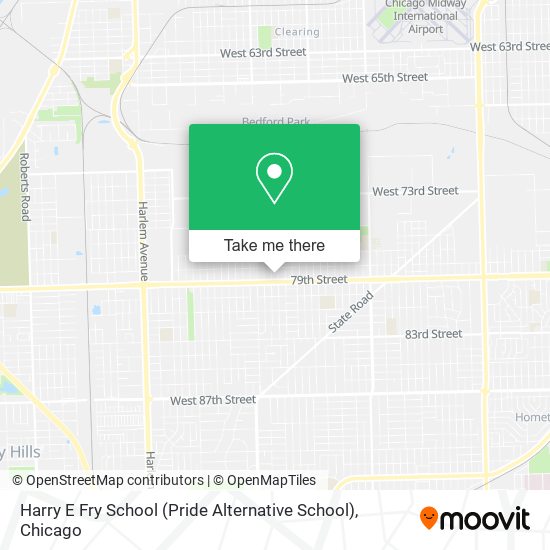 Harry E Fry School (Pride Alternative School) map