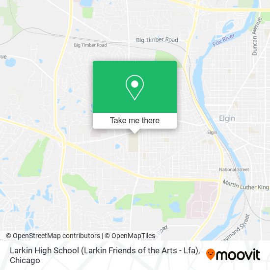 Larkin High School (Larkin Friends of the Arts - Lfa) map