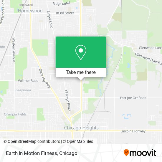 Earth in Motion Fitness map