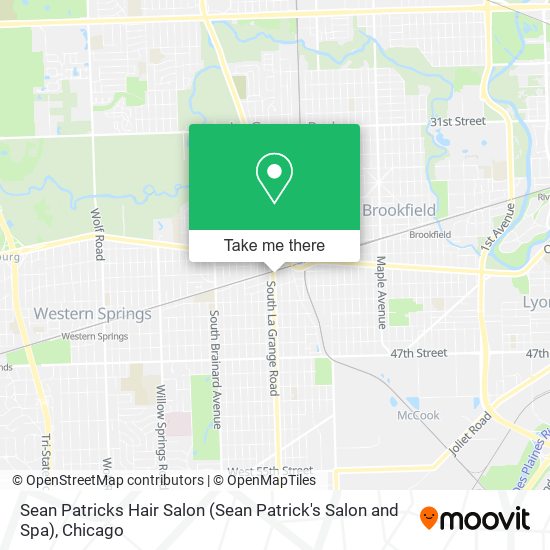 Mapa de Sean Patricks Hair Salon (Sean Patrick's Salon and Spa)