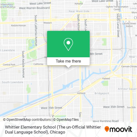 Whittier Elementary School (The un-Official Whittier Dual Language School) map