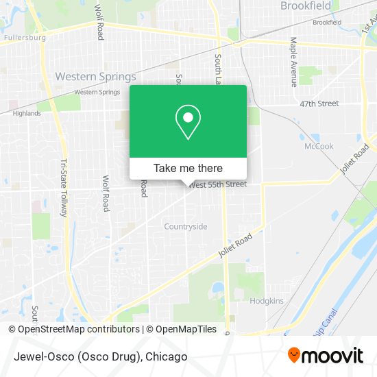 Jewel-Osco (Osco Drug) map