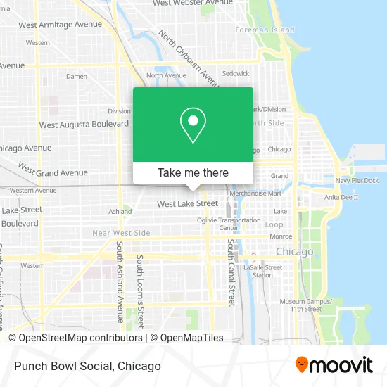 Punch Bowl Social map