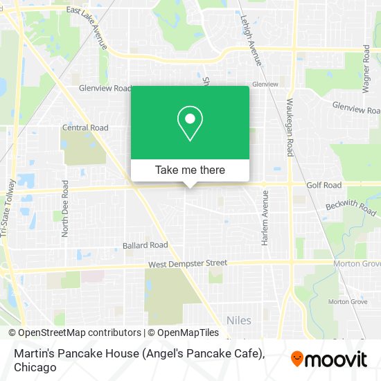 Martin's Pancake House (Angel's Pancake Cafe) map