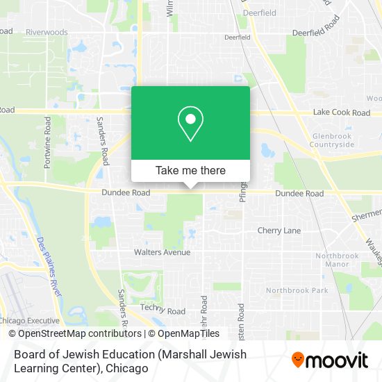 Mapa de Board of Jewish Education (Marshall Jewish Learning Center)