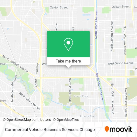 Commercial Vehicle Business Services map