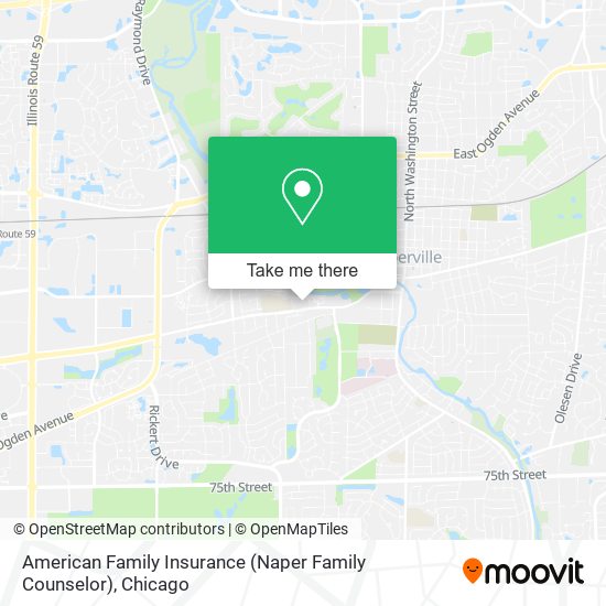 American Family Insurance (Naper Family Counselor) map