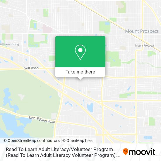 Mapa de Read To Learn Adult Literacy / Volunteer Program