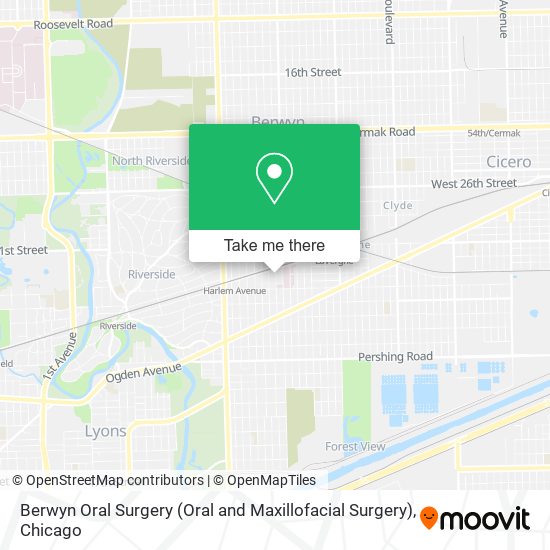 Mapa de Berwyn Oral Surgery (Oral and Maxillofacial Surgery)