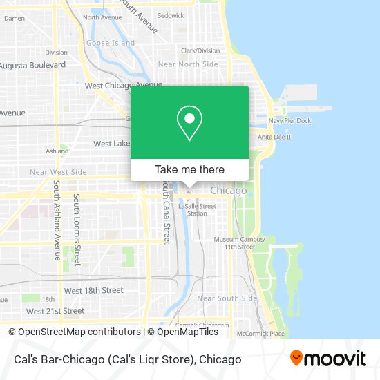 Mapa de Cal's Bar-Chicago (Cal's Liqr Store)