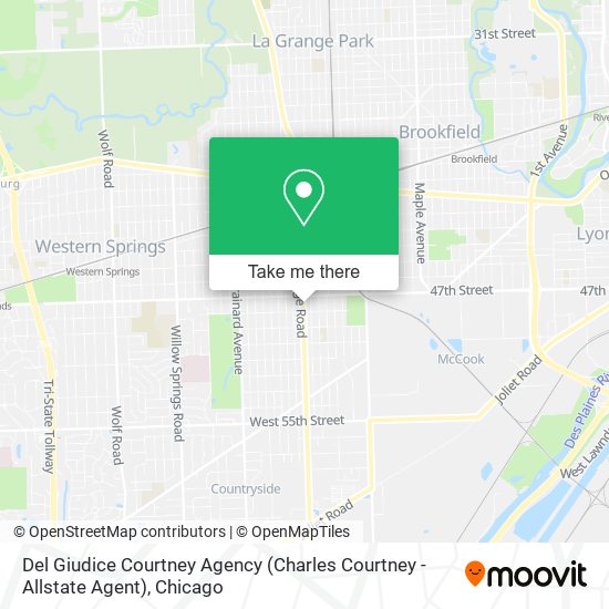 Del Giudice Courtney Agency (Charles Courtney - Allstate Agent) map