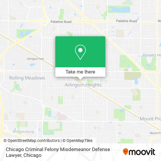 Mapa de Chicago Criminal Felony Misdemeanor Defense Lawyer