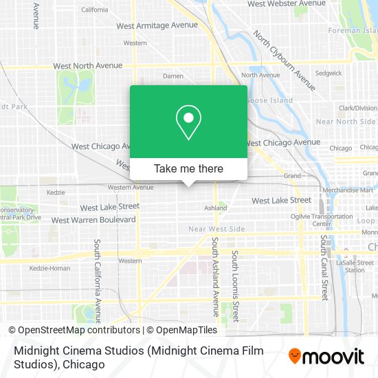 Mapa de Midnight Cinema Studios