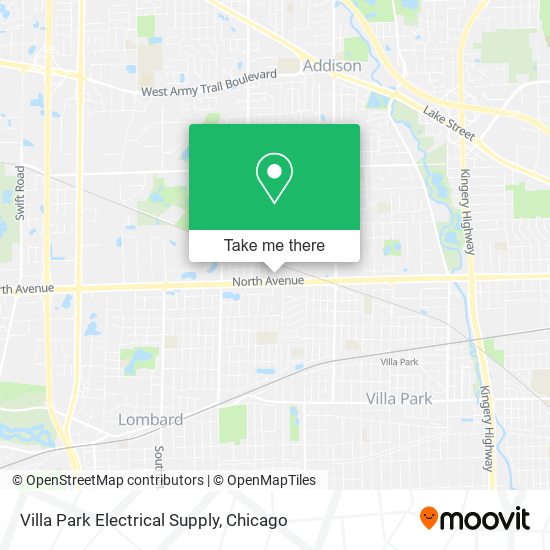 Mapa de Villa Park Electrical Supply