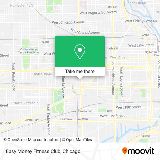 Mapa de Easy Money Fitness Club