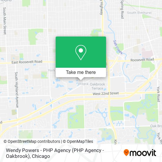 Mapa de Wendy Powers - PHP Agency (PHP Agency - Oakbrook)