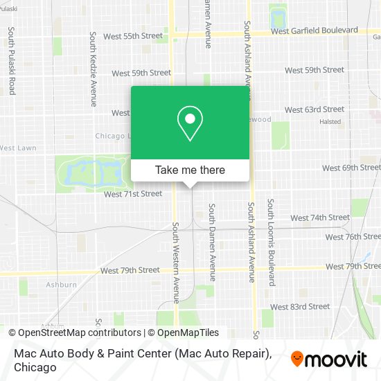 Mac Auto Body & Paint Center (Mac Auto Repair) map