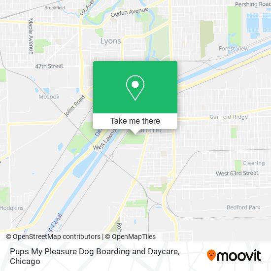 Pups My Pleasure Dog Boarding and Daycare map