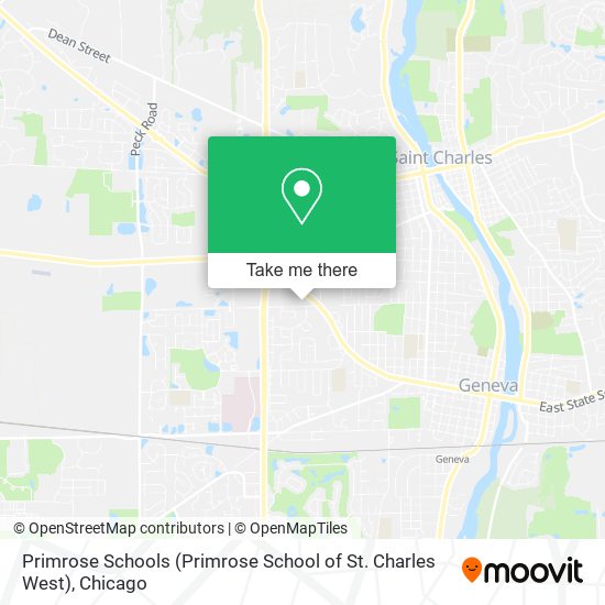 Mapa de Primrose Schools (Primrose School of St. Charles West)