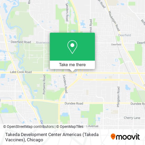 Mapa de Takeda Development Center Americas (Takeda Vaccines)