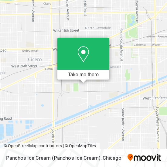 Panchos Ice Cream (Pancho's Ice Cream) map