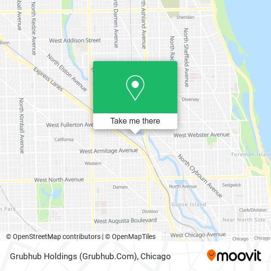 Grubhub Holdings (Grubhub.Com) map
