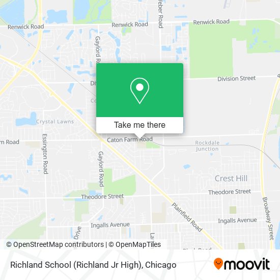 Richland School (Richland Jr High) map