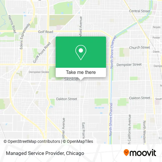 Managed Service Provider map