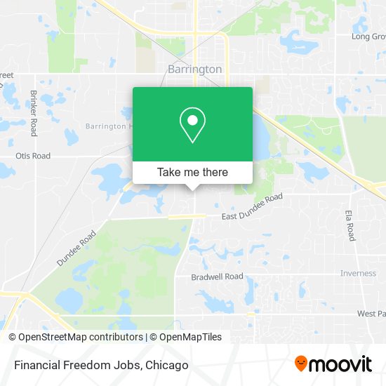 Financial Freedom Jobs map