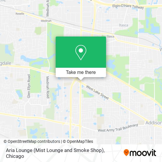 Mapa de Aria Lounge (Mist Lounge and Smoke Shop)