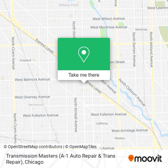 Transmission Masters (A-1 Auto Repair & Trans Repair) map