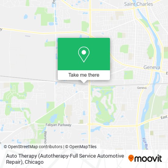 Mapa de Auto Therapy (Autotherapy-Full Service Automotive Repair)