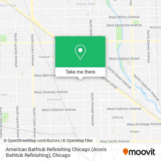 American Bathtub Refinishing Chicago (Aron's Bathtub Refinishing) map