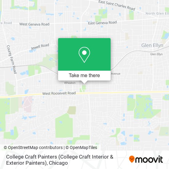 Mapa de College Craft Painters (College Craft Interior & Exterior Painters)