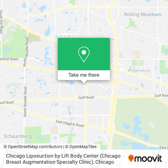 Chicago Liposuction by Lift Body Center (Chicago Breast Augmentation Specialty Clinic) map