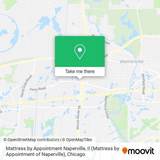 Mattress by Appointment Naperville, Il (Mattress by Appointment of Naperville) map