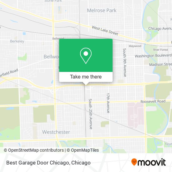 Mapa de Best Garage Door Chicago