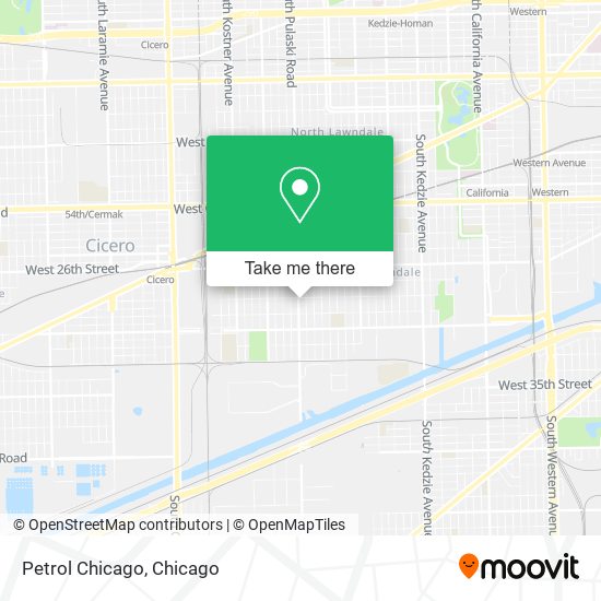 Petrol Chicago map