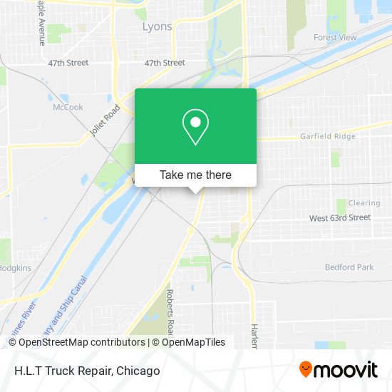 H.L.T Truck Repair map