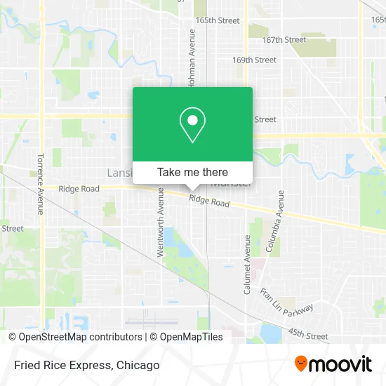 Fried Rice Express map