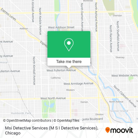 Msi Detective Services (M S I Detective Services) map